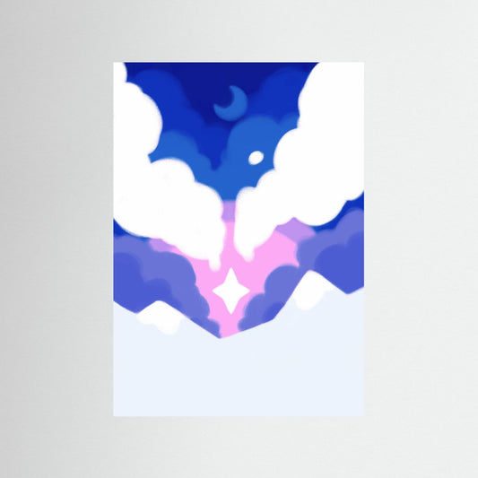 winter star: a5 print