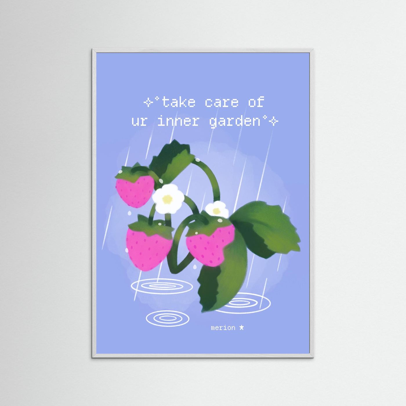 inner garden: a5 print