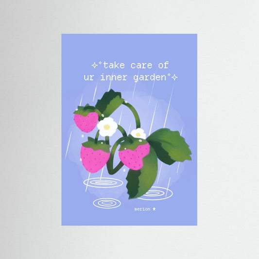 inner garden: a5 print